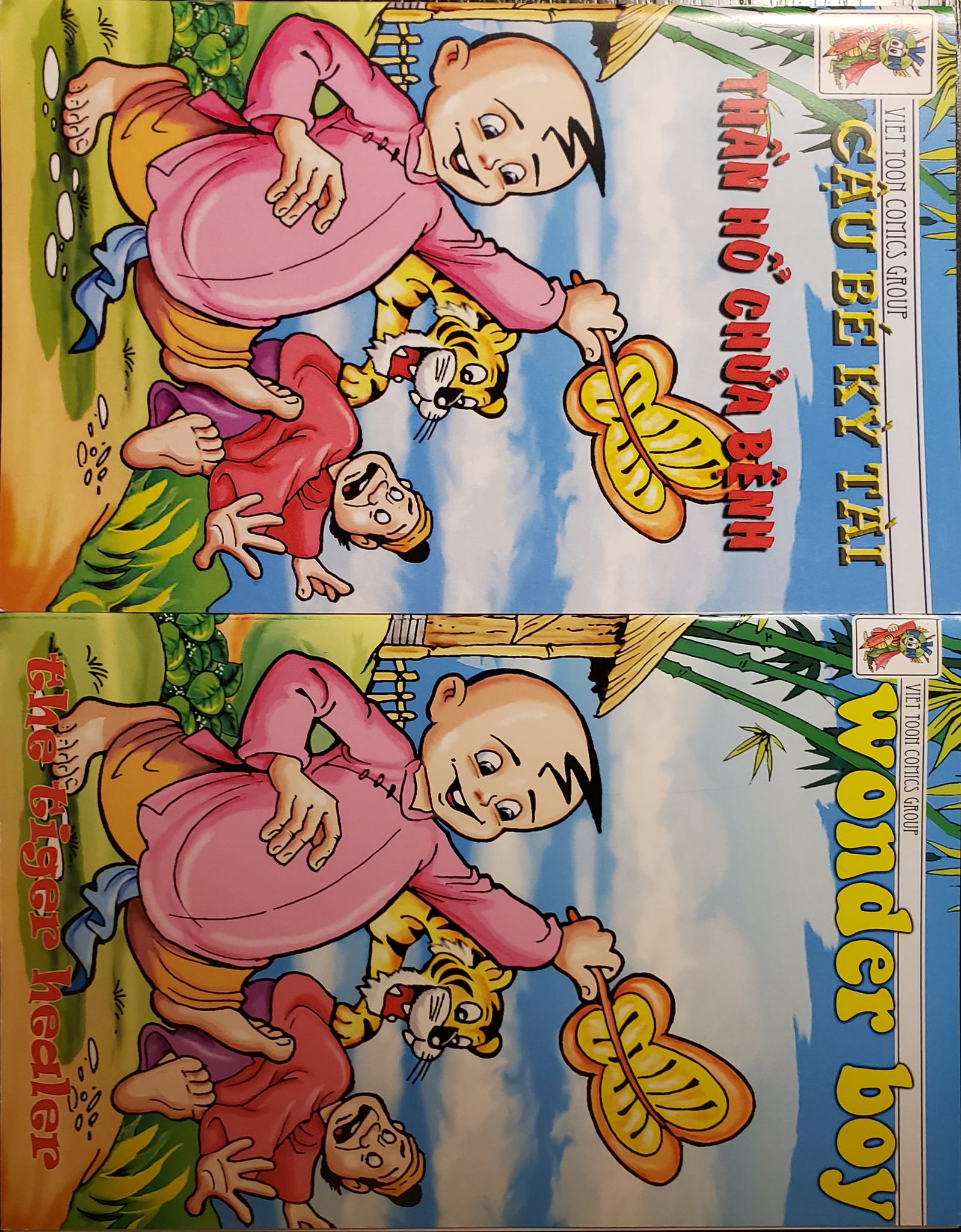 Truyện Cậu Bé  Kỳ Tài Trọn Bộ 10 Tập -- Wonder Boy Full Series 10 Books